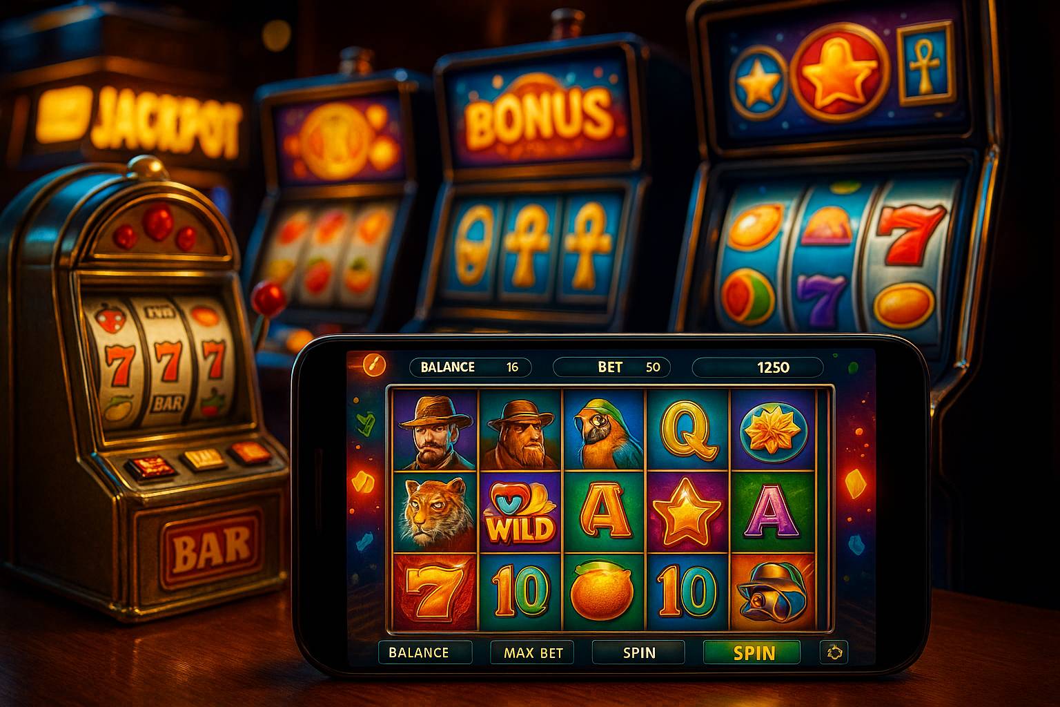 Jogos de Slot no Casino Online 80GAME