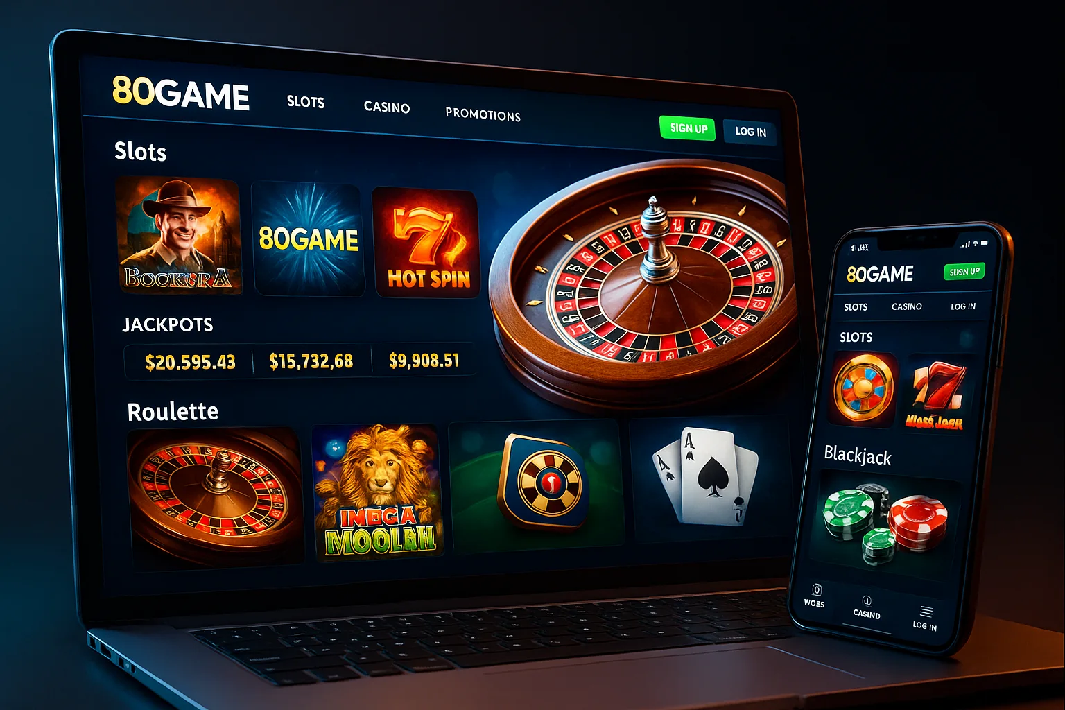 Jogos de cassino online inovadores e emocionantes na 80GAME